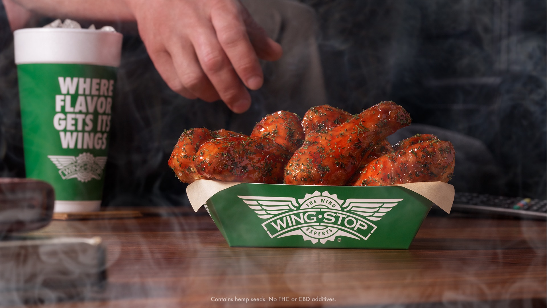 The all-new Blazed and Glazed Cannabis inspired flavor by Wingstop