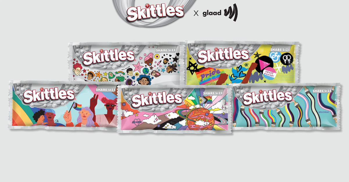 2022 Skittles Pride packs