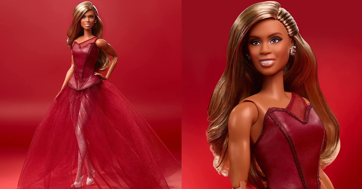 Laverne Cox Barbie Tribute Collection Doll is the first transgender Barbie doll