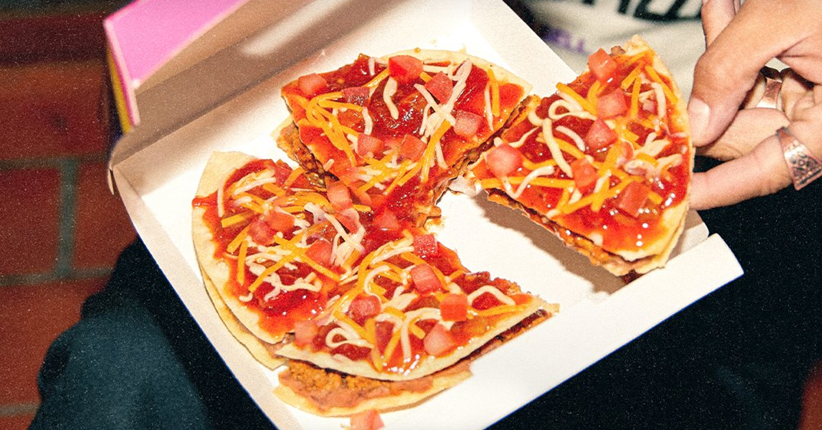 Mexican Pizza at Taco Bell