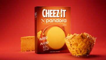 Cheeze-It x Pandora Aged by Audio