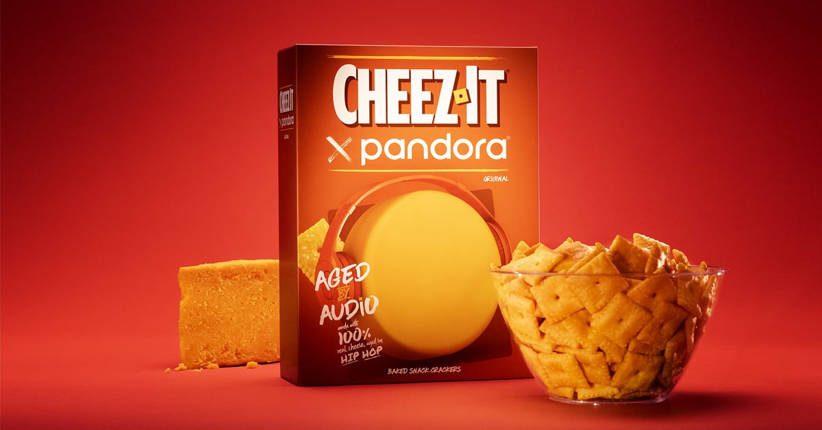 Cheeze-It x Pandora Aged by Audio