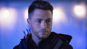 Colton Haynes as Roy Harper in the CW series Arrow