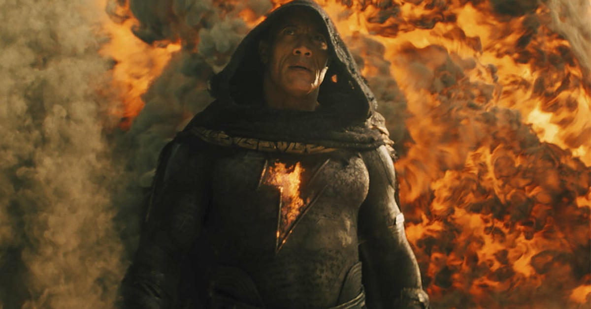 Dwayne Johnson, aka The Rock, as Black Adam in Black Adam trailer