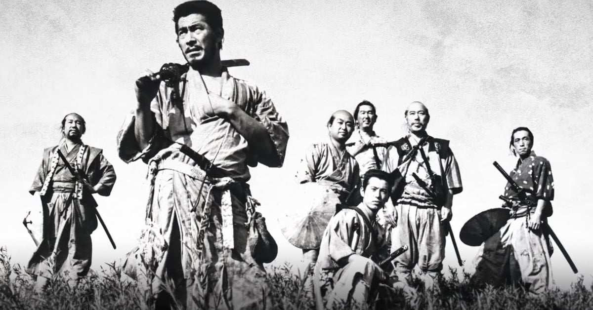The cast of Seven Samurai, which is considered by many as the best movie ever made