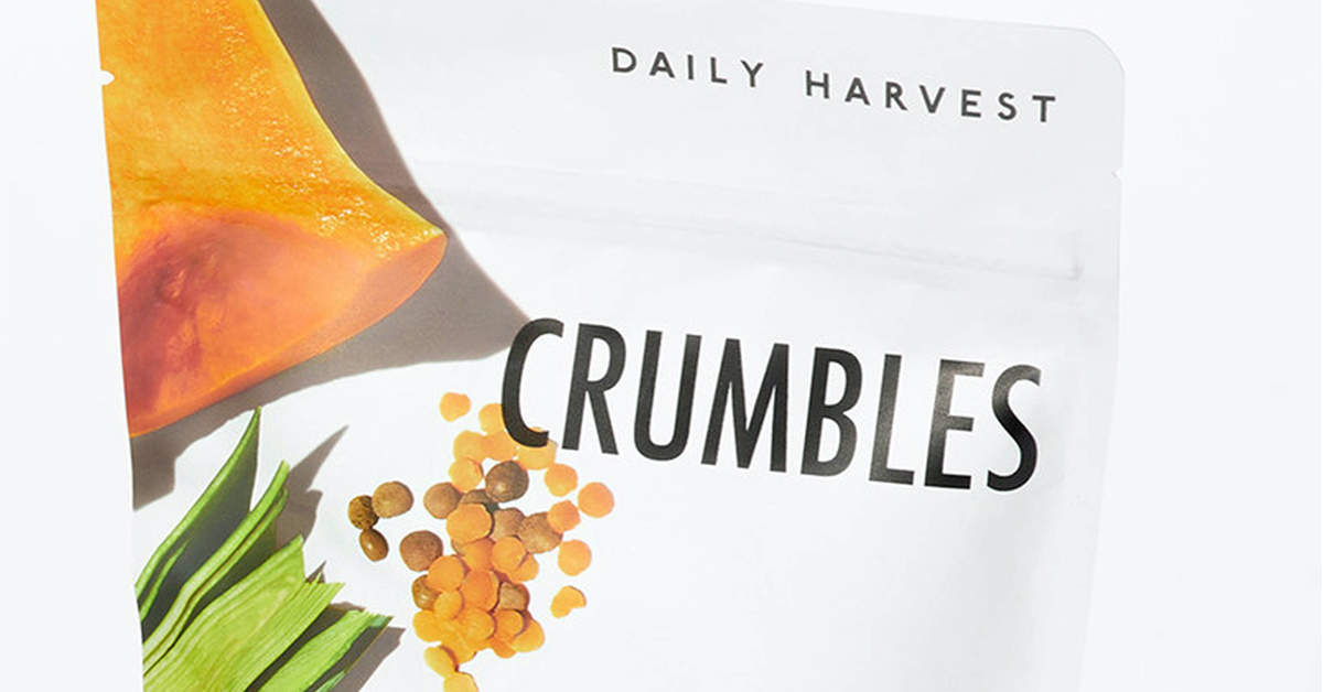 Daily Harvest’s French Lentil and Leek Crumbles