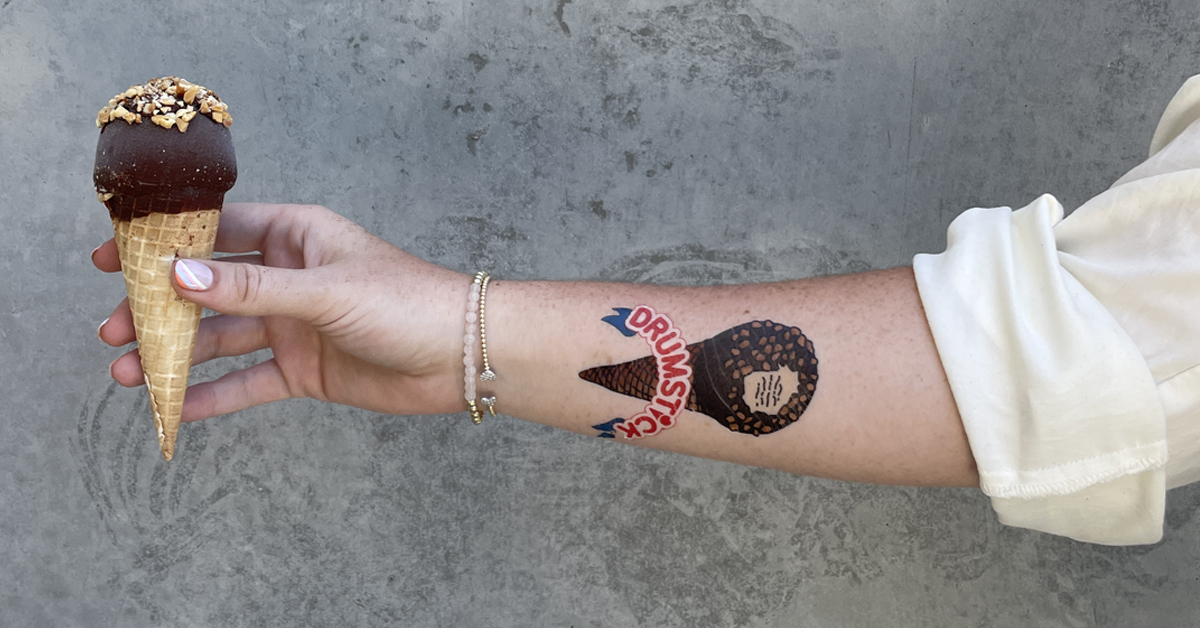 Drumstick tattoo challenge