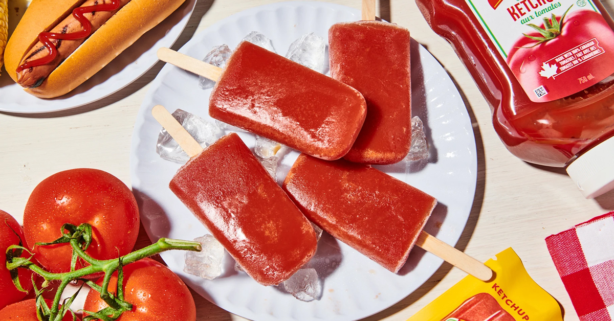 Frenchsicle: French's ketchup-flavored popsicle