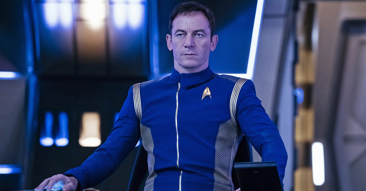 Jason Isaacs as Terran Lorca posing as Prime Lorca in season 1 of Star Trek Discovery