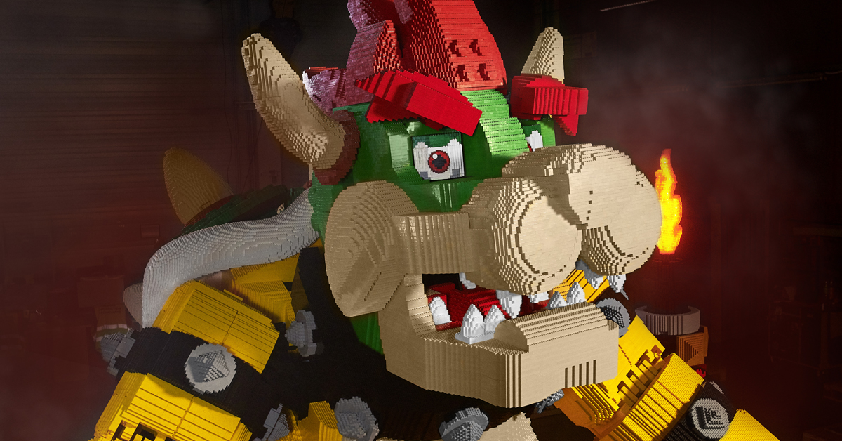 King-sized LEGO Super Mario The Mighty Browser