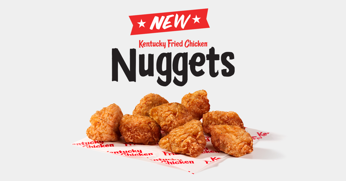 The new KFC nuggets