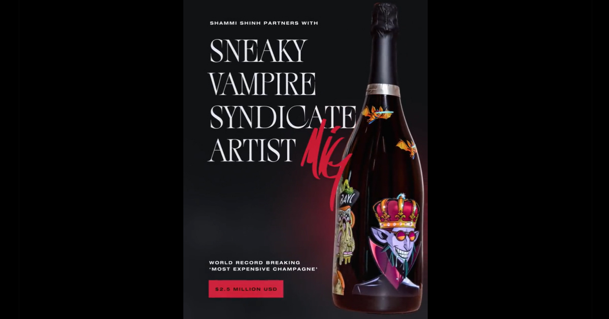 The world’s most expensive bottle of Champagne