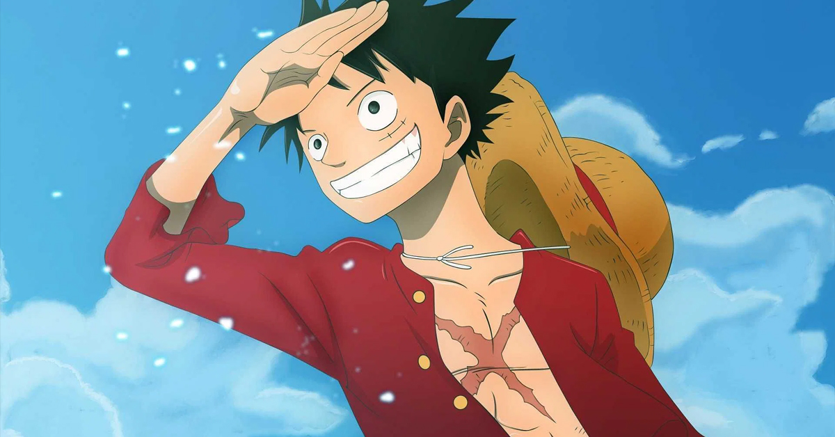 Monkey D. Luffy in One Piece anime series