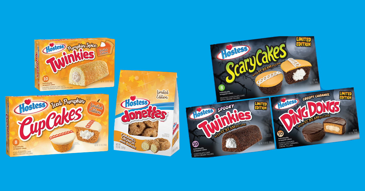 Hostess Brands Fall and Halloween Snacks for 2022