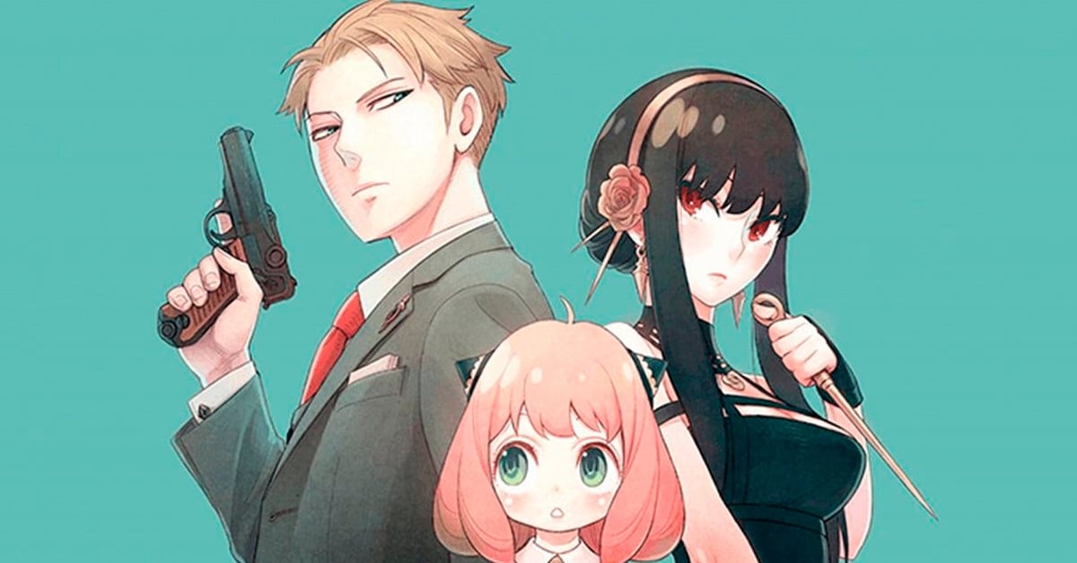 Main characters of the hit anime series Spy x Family