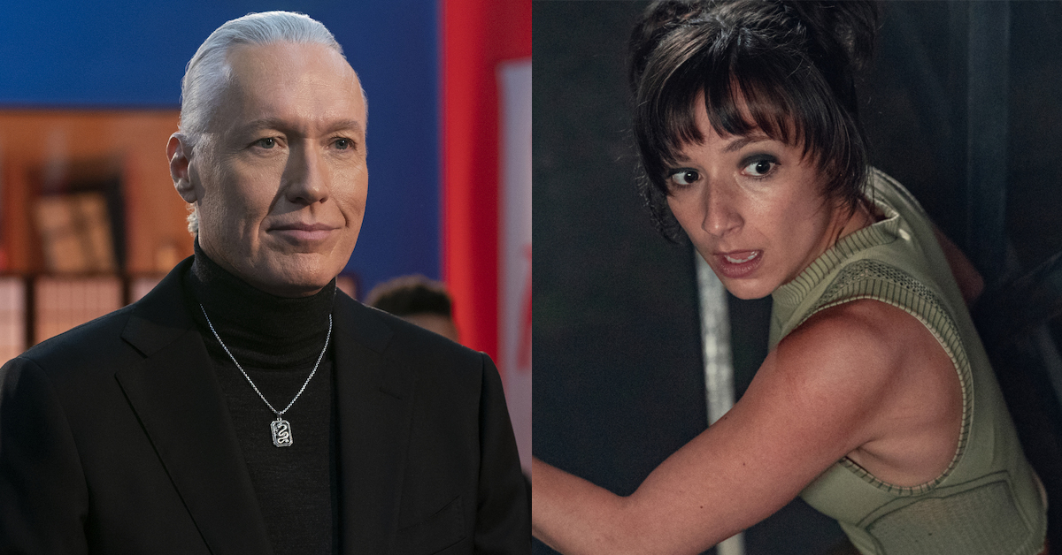 Terry in Cobra Kai and a character from Fate: The Winx Saga. Both are featured in the "What's New on Netflix" trailer.