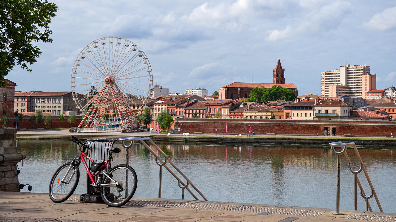 E-bike in Tolouse, France