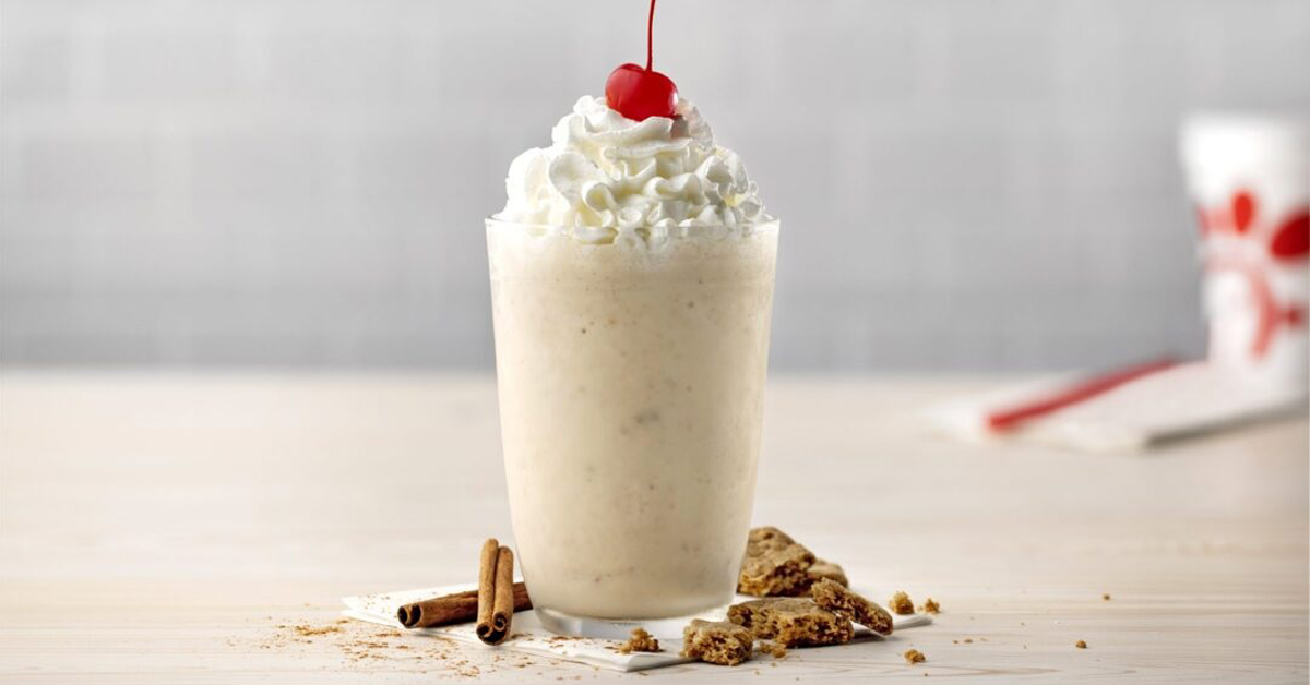 Chick-fil-A Autumn Spice Milkshake