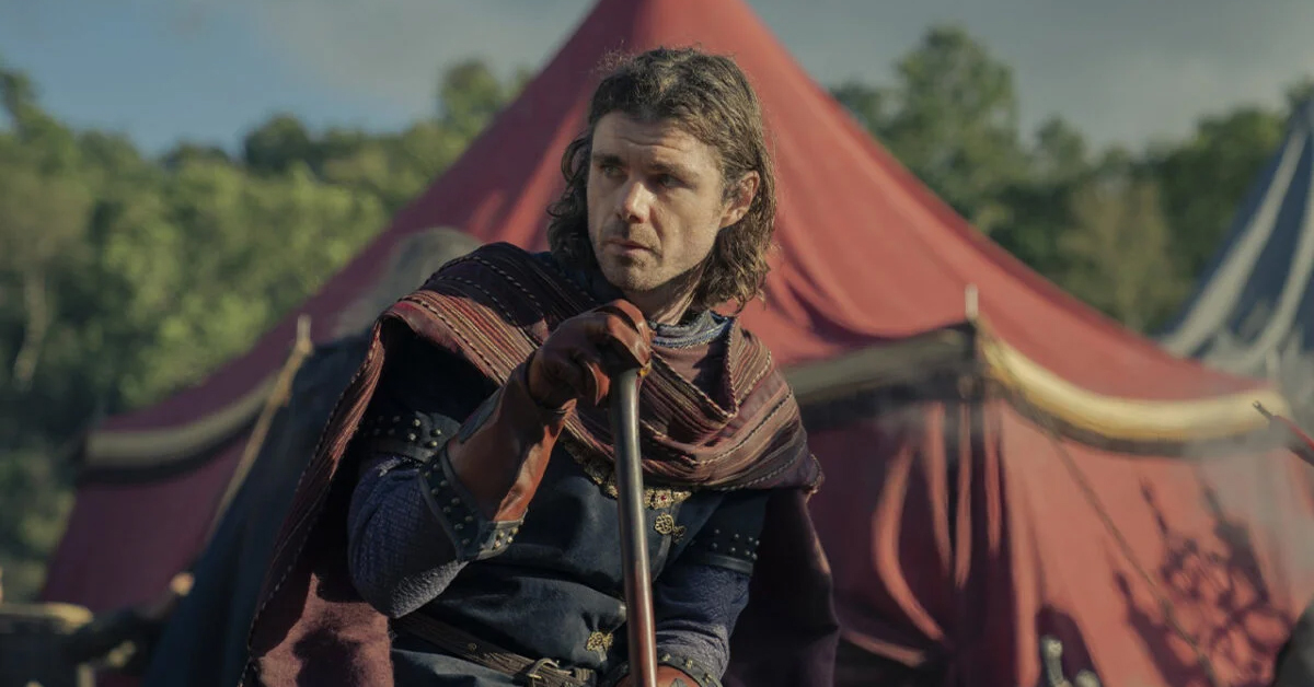Matthew Needham as Larys Strong in House of the Dragon