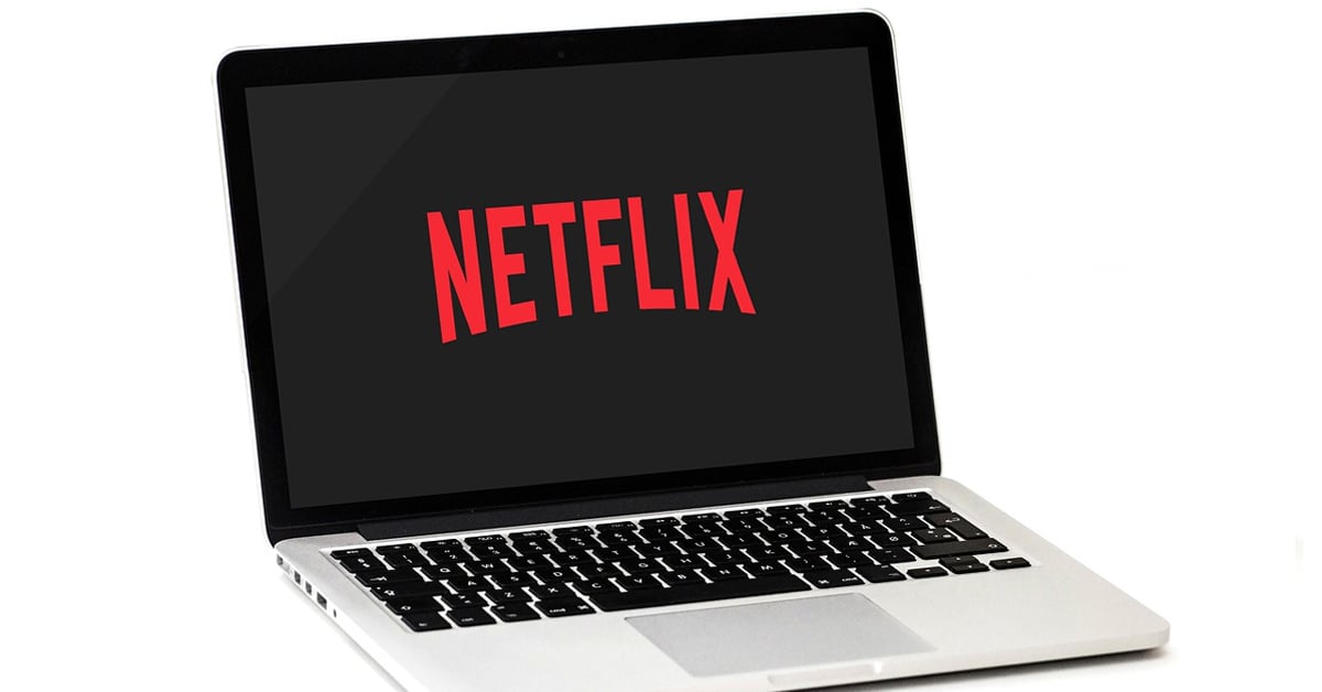 Laptop flashing the logo of Netflix, which will reportedly launch its ad-supported plan in November