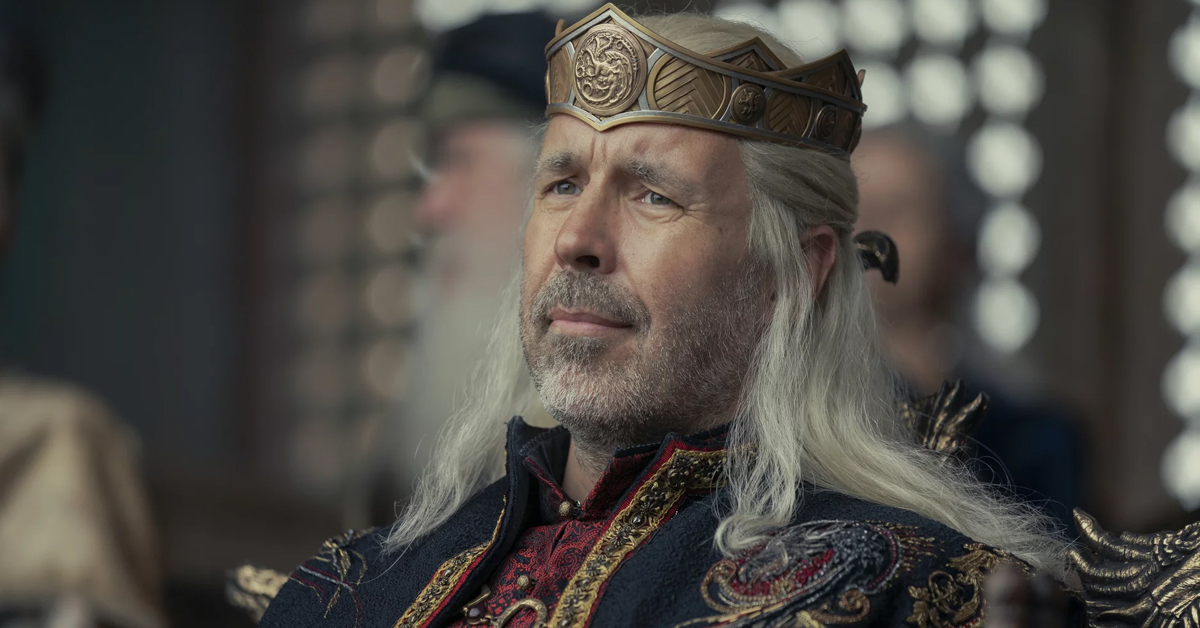 Paddy Considine as King Viserys in House of the Dragon
