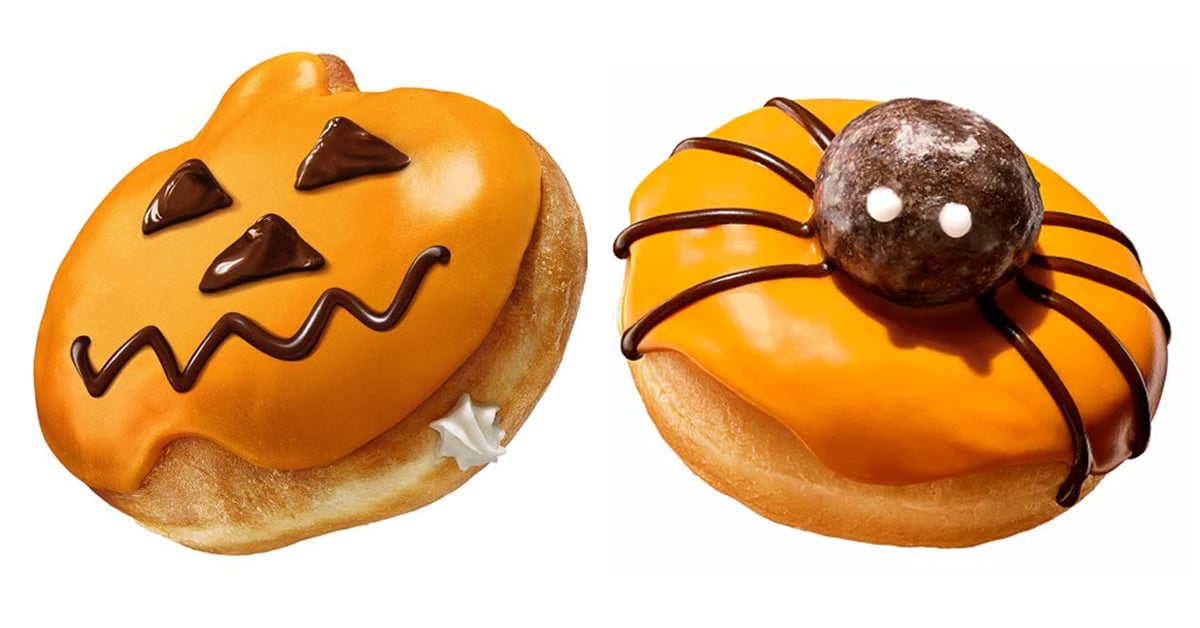 Dunkin's Halloween donuts: Dunk-o-Lantern Donut and Spider Donut