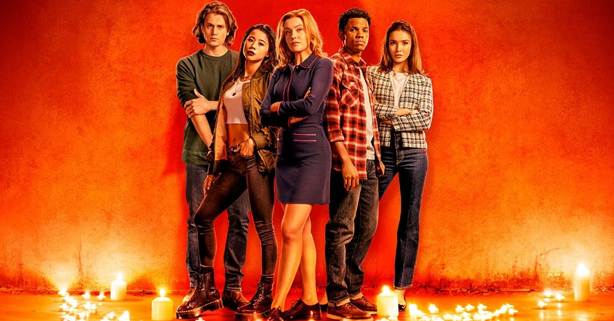 The cast of The CW's Nancy Drew