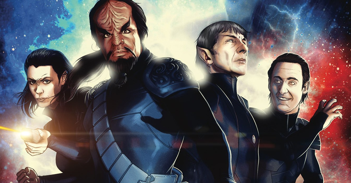 Star Trek Defiant comic book characters