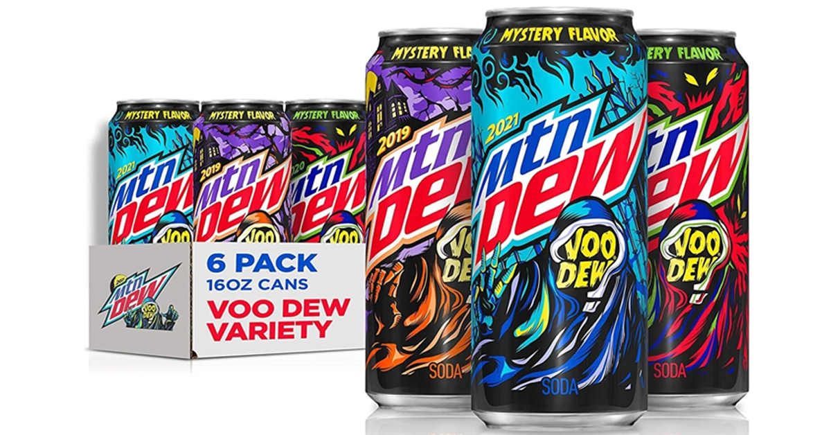 The Ghost of MTN DEW VOO-DEW Past 6-pack