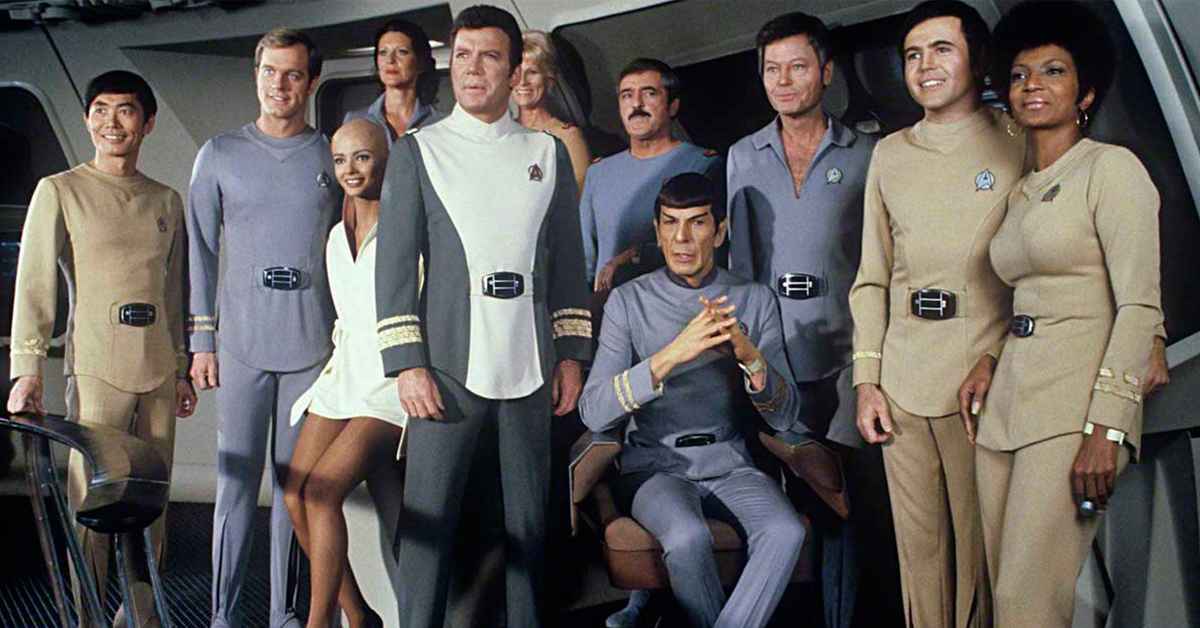 The cast of Star Trek: The Motion Picture