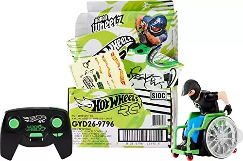 Hot Wheels R/C Aaron Wheelz Wheelie Chair