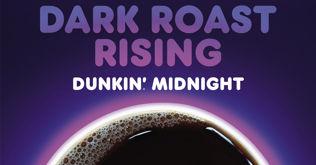 Dunkin' Midnight is part of the latest Dunkin' winter menu