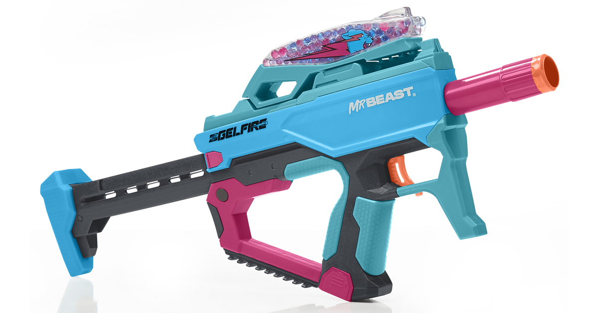 The Nerf Pro Gelfire x MrBeast