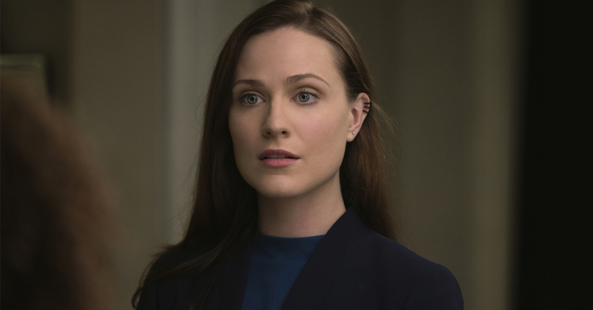 Evan Rachel Wood as Dolores Abernathy in Westworld season 4