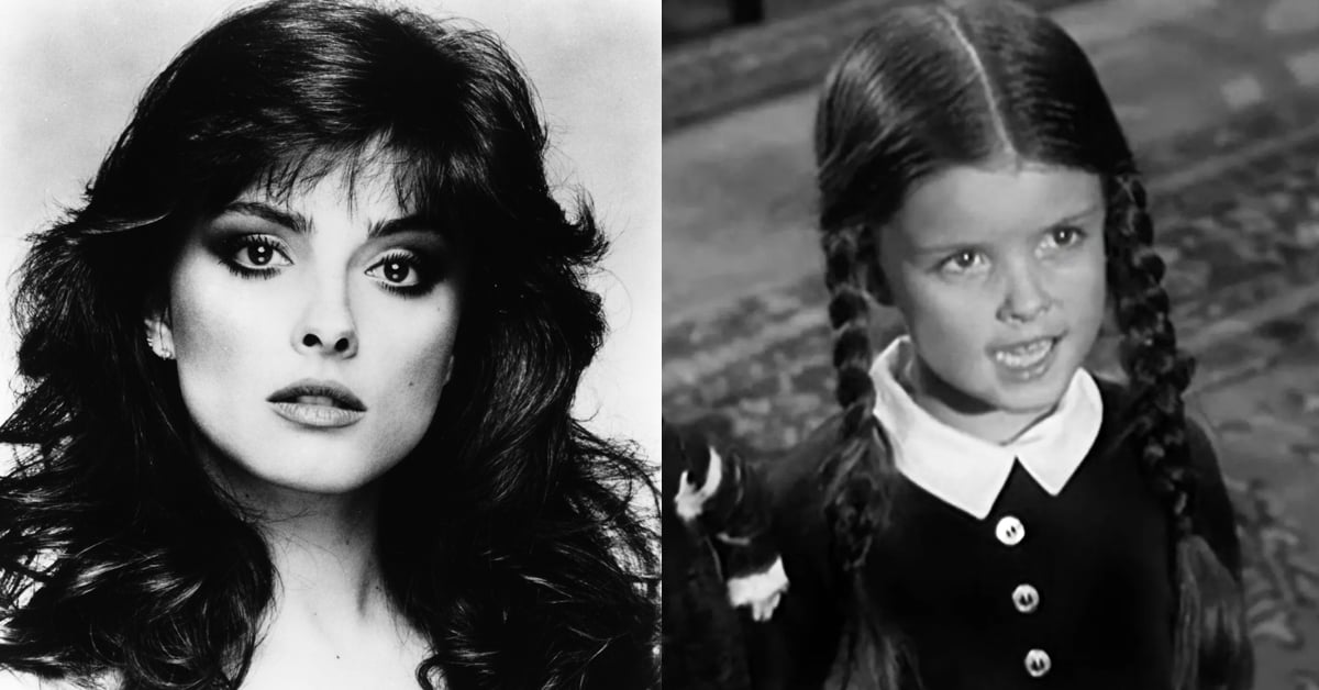 Lisa Loring and her live-action version of Wednesday Addams