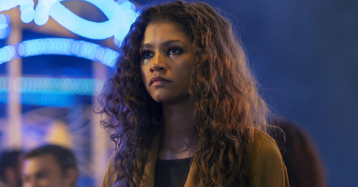 Zendaya as Rue in HBO's Euphoria