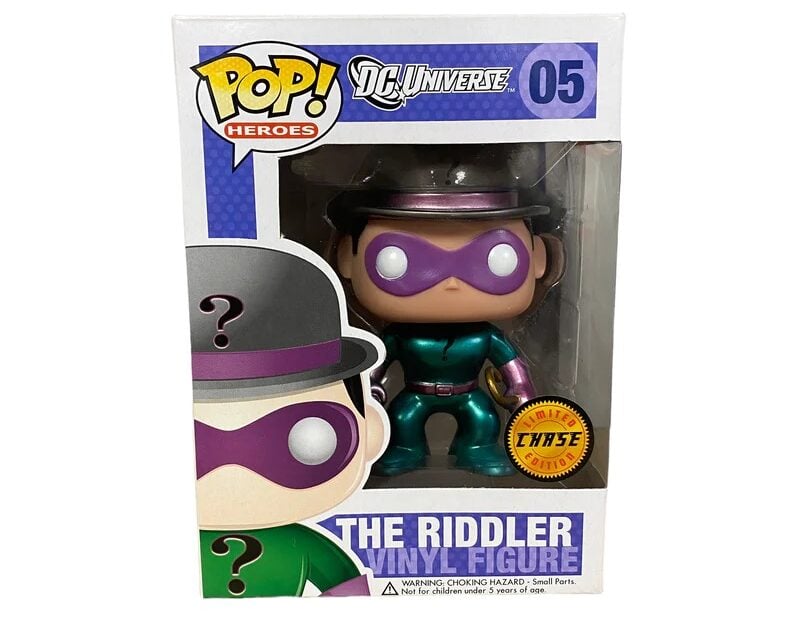 DC Universe The Riddler - Chase Funko Pop figure