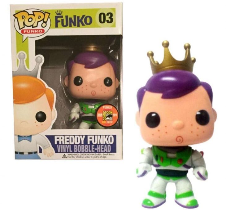 Glow-in-the-dark Buzz Lightyear Freddy Funko Pop