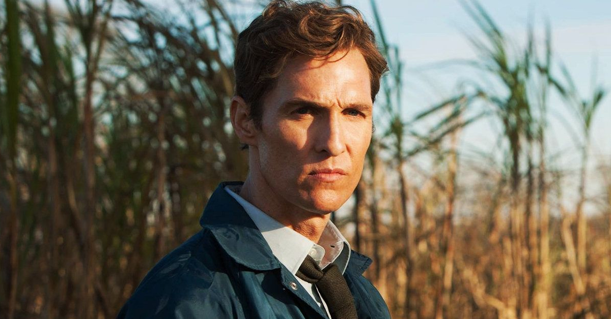 Matthew McConaughey as Rustin Cohle in HBO's True Detective. The actor is said to be in talks to star in a new spinoff of Yellowstone