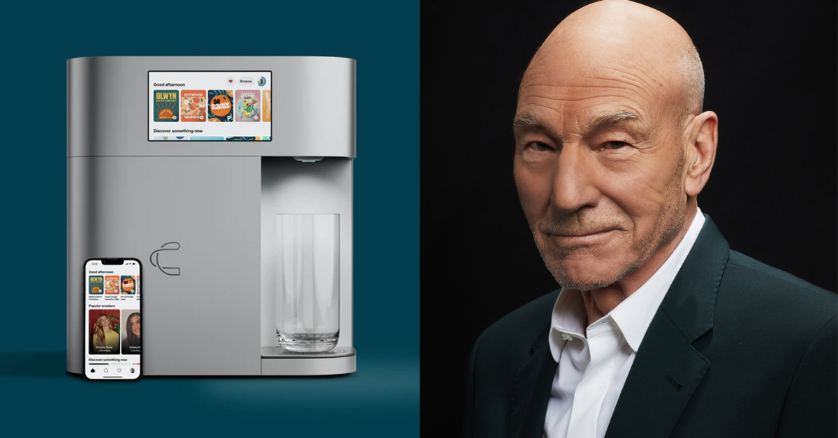 Cana One and Cana Technology's "mission ambassador" Patrick Stewart