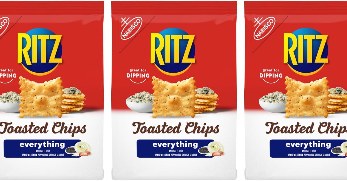 Ritz Everything Toasted Chips - the new flavor addition to the Ritz Toasted Chips product offering