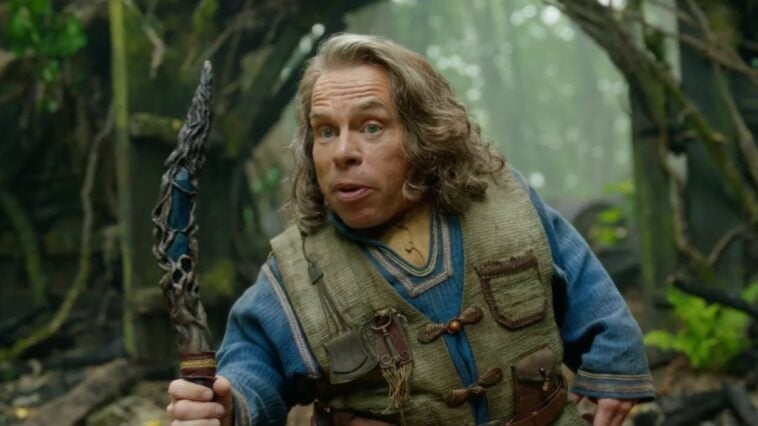 Warwick Davis as Willow Ufgood in season 1 of the Disney+ series Willow | ©Image Credit: Disney+