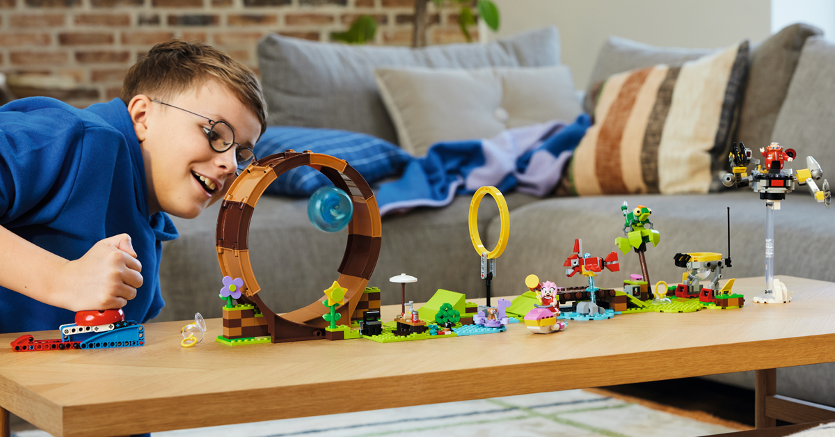 LEGO Sonic the Hedgehog Sonic’s Green Hill Zone Loop Challenge