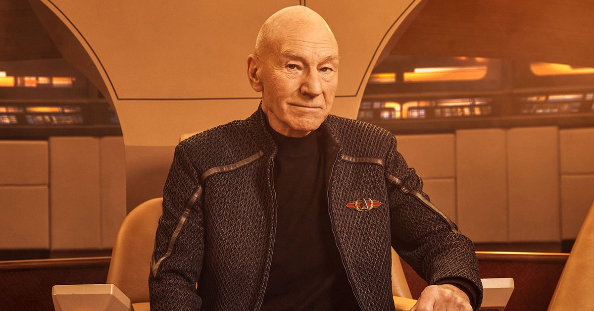 Patrick Stewart as Jean-Luc Picard in Star Trek: Picard