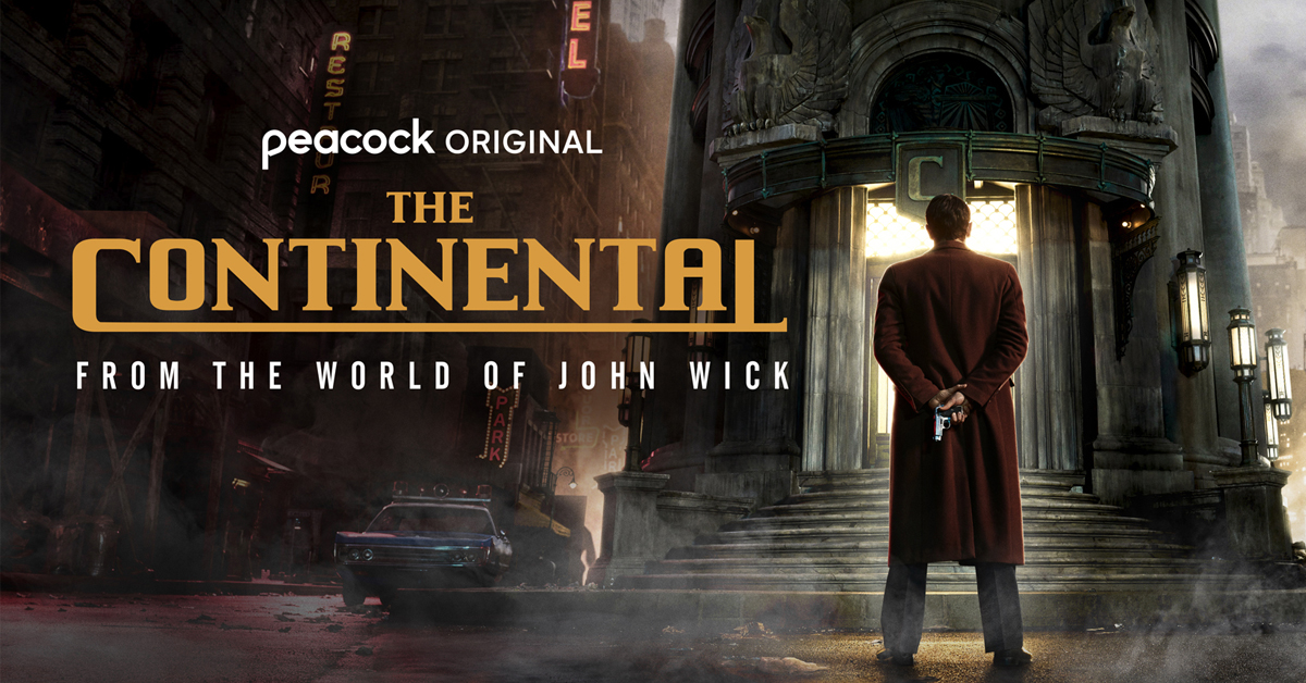 Teaser art for The Continental: From the World of John Wick