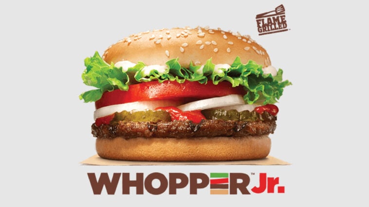 Burger King's Whopper Jr | ©Image Credit: Burger King