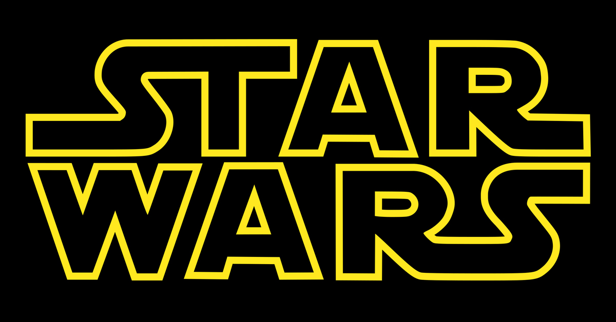 The classic Star Wars logo