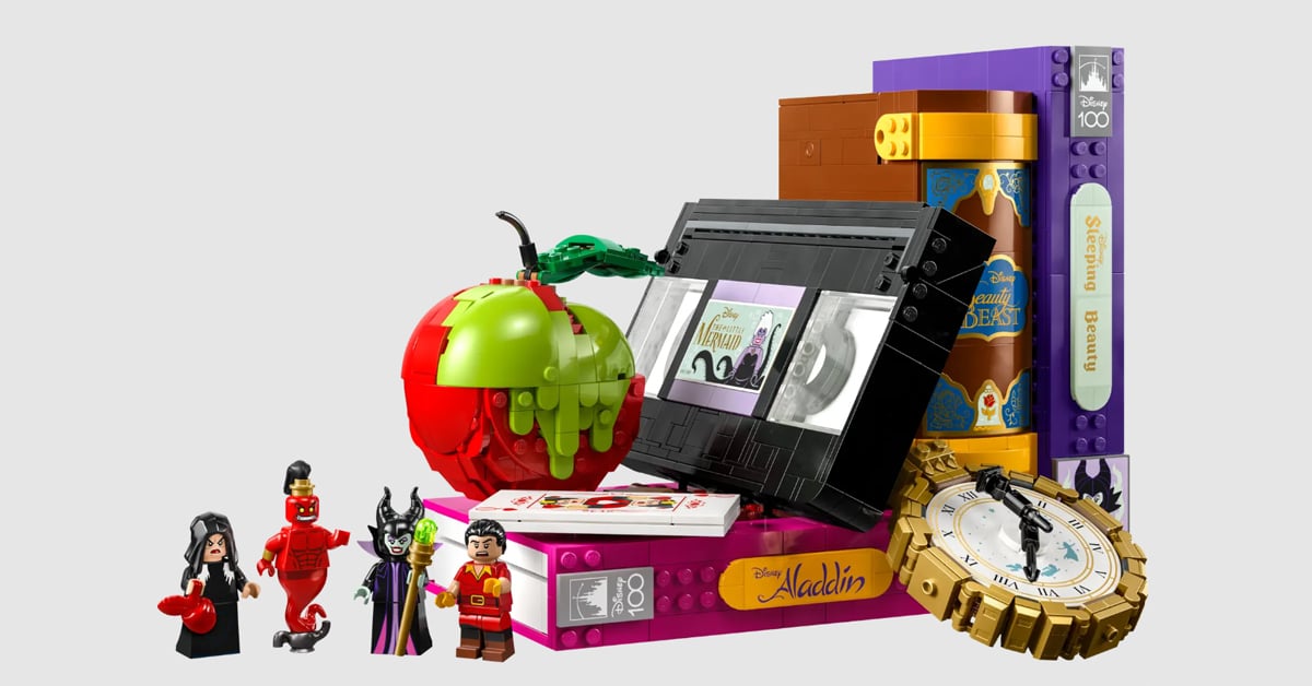 LEGO Disney Villain Icons - the newest LEGO set inspired by Disney villains