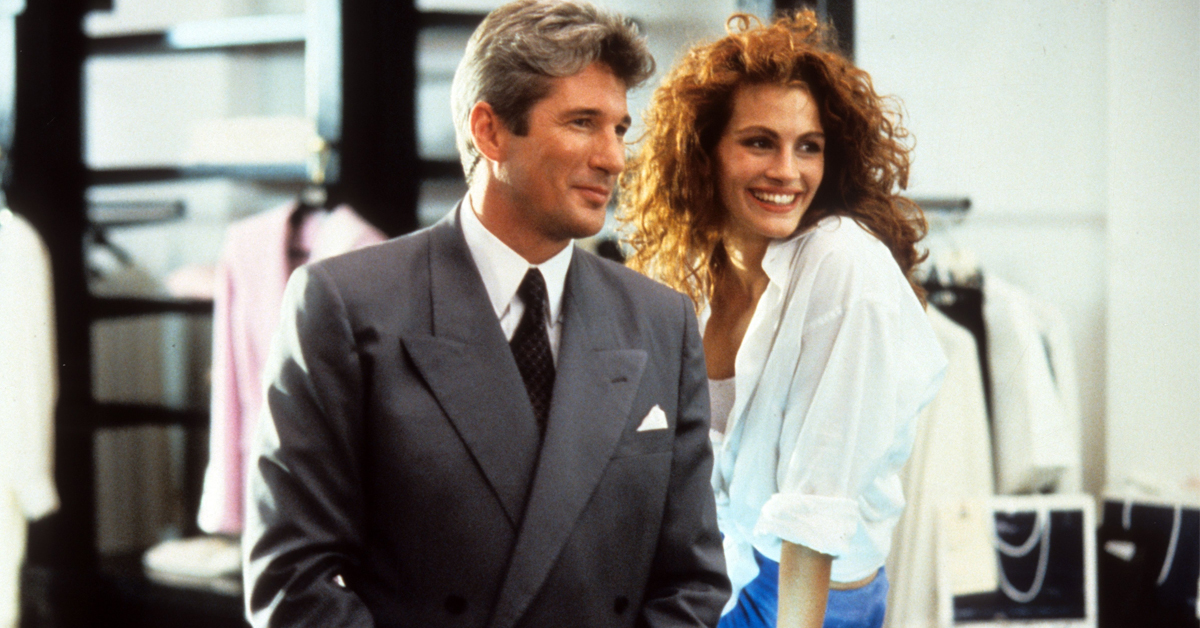 Richard Gere and Julia Roberts in Pretty Woman - one of the best romance movies on Hulu right now