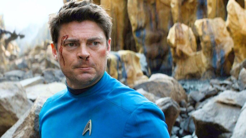 Karl Urban in Star Trek (2009)